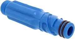 3/4 GHT ADAPTOR NPT = USA BLAUW