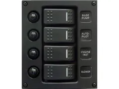 4er Schalttafel Curved-Design 12/24V