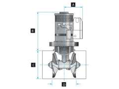 590024 Electric Thruster TT250 8.0kW 24V GEN2