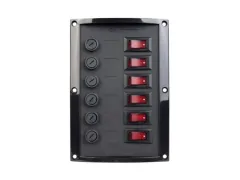 6er Schalttafel 165x114mm