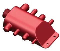 Abwassersammelpunkt Mit Schlauchanschlüssen Ø13mm Bis 38mm, Abflussanschluss 1-1/2