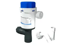 º Albinus Twinport Belüfterpumpe 750GPH Short Stack 12V