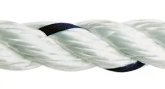Allcord-1, Geschlagenes Polyester, Ø12mm, Weiß, Haspel 200m (Bruchlast 2400kg)