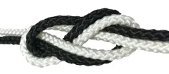 Allcord-22, Geflochtenes Polyester, Ø1mm, Weiß, 200m