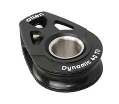 ALLEN Einfachblock Tii-On kugell. 40mm, Seil 10mm