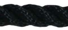 Allpa Allcord-1, Geschlagenes Polyester, Ø16mm, Schwarz, Haspel 100m (Bruchlast 4340kg)