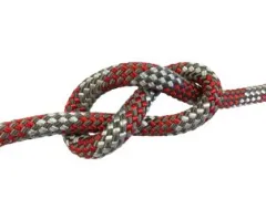 Allpa Allcord-20, Doppelt Geflochtene Schotleine Mixed Colors, Ø6mm, Grau/Rot, 200m