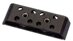 Allpa Aluminium Kugelgelagerter Organizer Zweischeiben, 10mm, Scheibe Ø38mm, L=125mm, Bruchlast 800kg