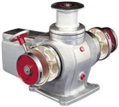 Lofrans Windlasses Ankerwinde Horizontal, Modell Titan B, 24v, 2300w, 2x Kettennuß 12-13 Din & 1x Spillkopf