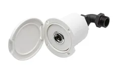 Allpa Einbaukasten Mit Wassereinlaß Oder -Auslaß, Einlaß, Weißer Kunststoff