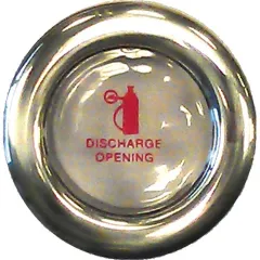 Allpa Feuerlöschöffnung Mit Brech-Glass, Abm. 50x70x29mm