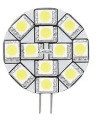 Allpa G4 Led-Ersatzlampe, Seitlich, Ø31mm, 12x0,2w (2,5w)/10-30v, Warm White