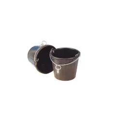 Allpa Gummischlagpüts, 7,5l, Mit Verzinktem Bügel Mit Auge Und Kausch