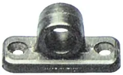 Allpa Kunststoff Leitöse, Ø10mm, Schwarz