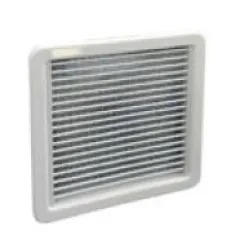 Allpa Lufteinlassgitter Mit Filter (Kunststoff), 254x254mm