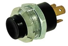 Allpa Messing-Verchromter Druck (Kontakt) Schalter, 20a, Bohrloch Ø21mm