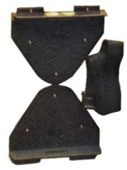 Allpa Montageplatte Für Batteriekästen Und Kraftstofftanks, Inklusive Befestigungsgurt