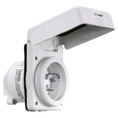 Allpa Nema-32a-Landanschlußstecker, Kunststoff, 32a/230v, Mit Erdanschluß Und Deckel, Ip56