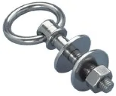 Allpa Niro Augbolzen Mit Beweglichem Ring M-10, L=55mm