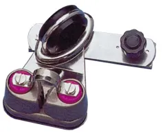 Allpa Niro Genua-Schlitten Mit Drehbarem Auge & Rasterstift Für U-Förmige Leitschiene