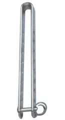 Allpa Niro Wantenspanner, L= 120mm, Bohrung Ø6mm