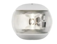 Allpa Positionslaterne Weiß Toplicht 225°, Led 12-24v, Weißes Kunststoffgehäuse