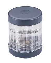 Allpa Rundumlicht, 12v/6w, Schwarzes Kunststoffgehäuse, Klare Linse