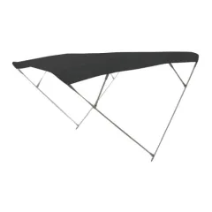 Allpa Sonnen-Top Modell Wilma, Schwarz, 260x270x140cm; Aluminium Streben