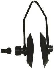 Allpa Spüllklammer Kompl. Gummi, Rund, Mit Adapter, Für Aussenborder