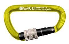 Alu-Karabiner TRAPPER SCREW SLEEVE asym. gemischt