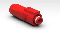 Amphenol Industrial 5.7 mm Surlok Plus Plug (Rot, gerade, 120A)