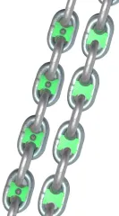 ANCHORIGHT Ankerkettenmarkierer 6mm grün 5St.