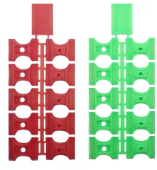 ANCHORIGHT Ankerkettenmarkierer zum Schrauben PLA/A4 8mm orange 5St.