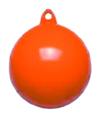 Ankerboje, Ø350mm, L=400mm, Orange (Größe 1), Mit 1 Auge