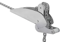 Ankerrolle Edelstahl 330x71 (Lxb) Max. Ankergewicht 15 Kg