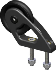 Antal Aluminium Blöcke Serie Opf-70, Kugelgelagert, Vertical Fix Blöcke