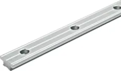 Antal Aluminium T-Schiene 32x6, Lochmaß Ø6mm, Lochabstand 50mm (Silbereloxiert)