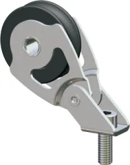 Antal Niro 316 Mini Blöcke Serie 34x6, Kugelgelagert, Stand-Up Blöcke