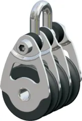 Antal Niro 316 Mini Blöcke Serie 34x6, Kugelgelagert, Triple Blöcke