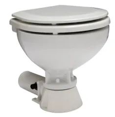 Aquat Standard Elektrische Toilette, 24v/7a, Kompakte Schüssel Mit Bedienungspanel