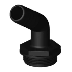 Aquavalve Tule 120° (1 1/2" x 25 - inkl. Blue Seal, schwarz)