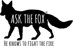ASK THE FOX® COSY 160x200cm grau/weiß