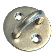 Augplatte AISI316 länglich 5mm VP=10St.