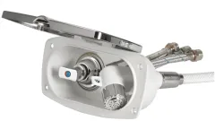 Außendusche ovalen verchromten