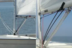 BARTON BOOM STRUT für Folkeboot mit Holzmast