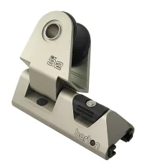 BARTON Genua-Schlitten HD Gr.3 für T-Schiene 32mm, mit Block 60mm, silber