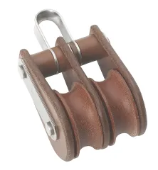 BARTON TUPHblox Doppelblock 30mm, Seil 10mm, Kopfbügel