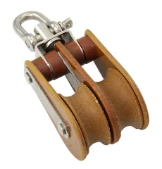 BARTON TUPHblox Doppelblock 30mm, Seil 10mm, Wirbelschäkel/U-Bügel