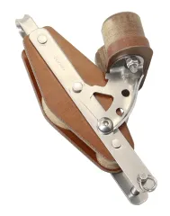 BARTON TUPHblox Violinblock 20/38mm, Seil 10mm, Kopfbügel/U-Bügel/Klemme