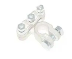 Batterieklemme (doppelt, -, 6)